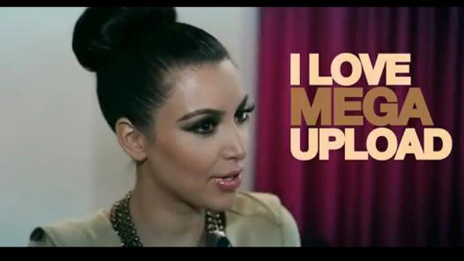 kim kardashian megaupload YouTube